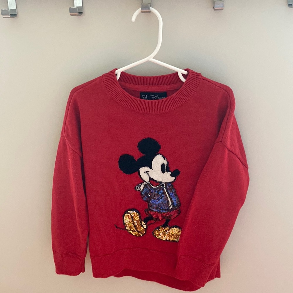 Gap Kids Mickey Mouse Sweater. Disney Limited Edition.